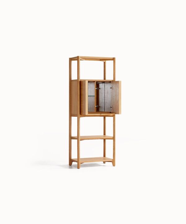 Bookcase Bar Cabinet – Image 2