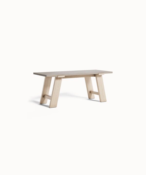 Concrete Desk with Wood – Image 2