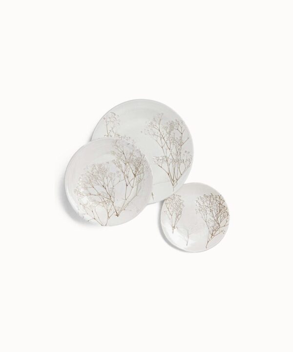 Pressed Floral Salad Plate – Image 2