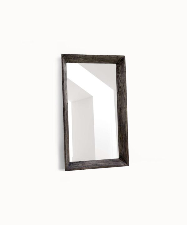Wood Floor Mirror – Image 2
